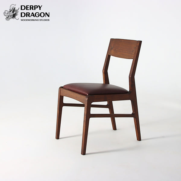 Derpy Dragon Dining Chair (White BG)