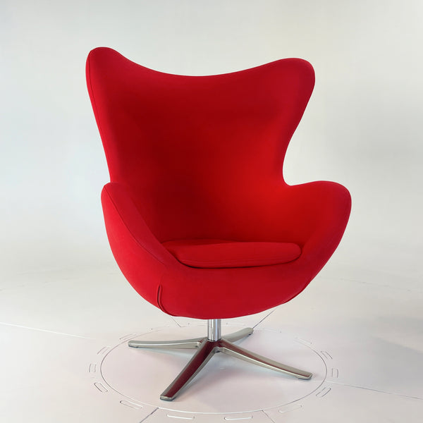 Red Egg Chair 3