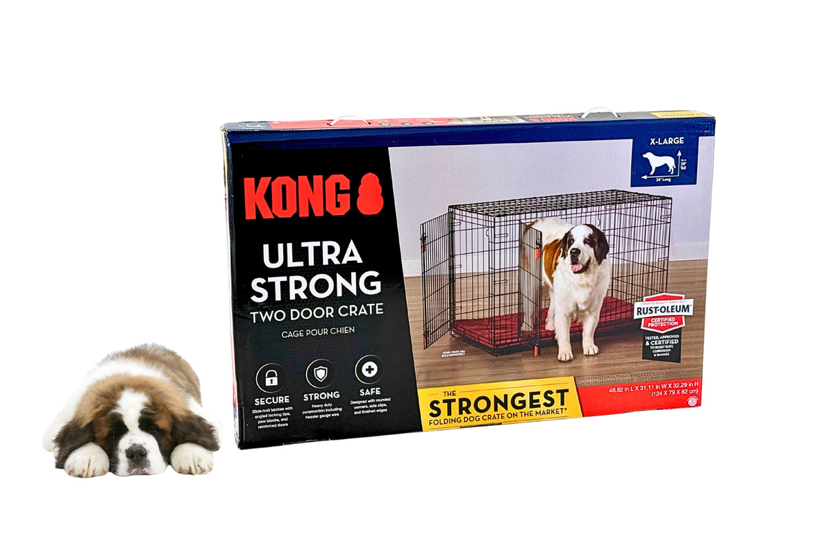 Double Door Crate Kong Crate Sizes Kong K36DD Strong Two Door