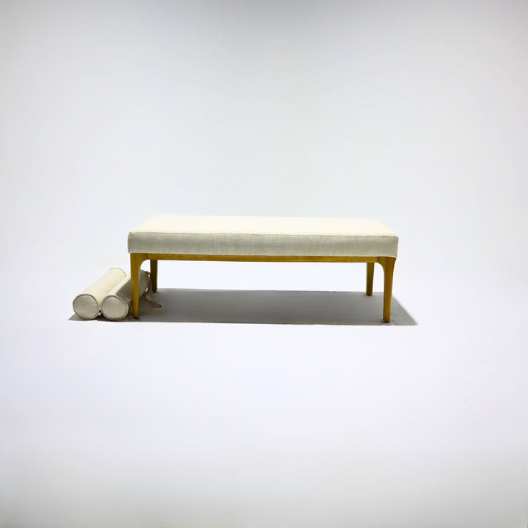 Randolph Bench with Bolster Pillows