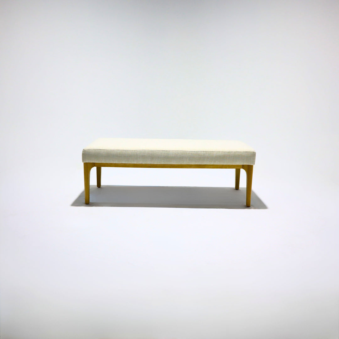 Randolph Bench with Bolster Pillows BigTurntables