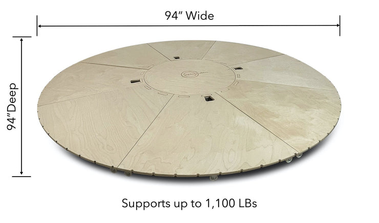 Large File Turntable Giant Turn - Large product photography turntable for RENT – BigTurntables