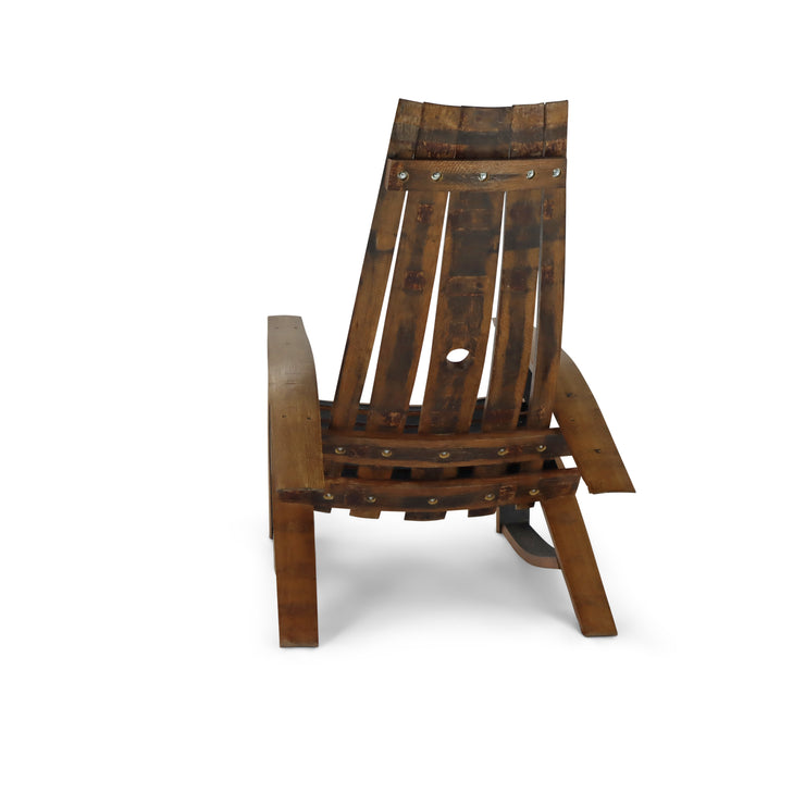 Barrel Adirondack Chair